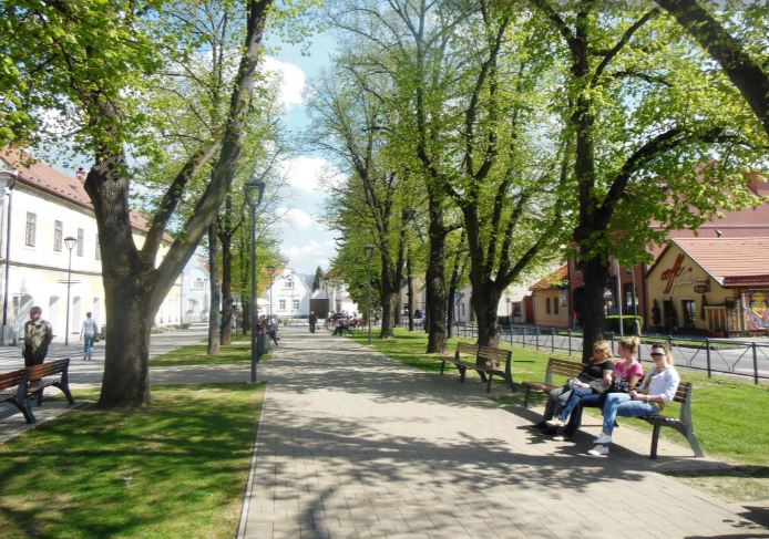 Free WiFi  / WiFi zadarmo - Bojnice city center